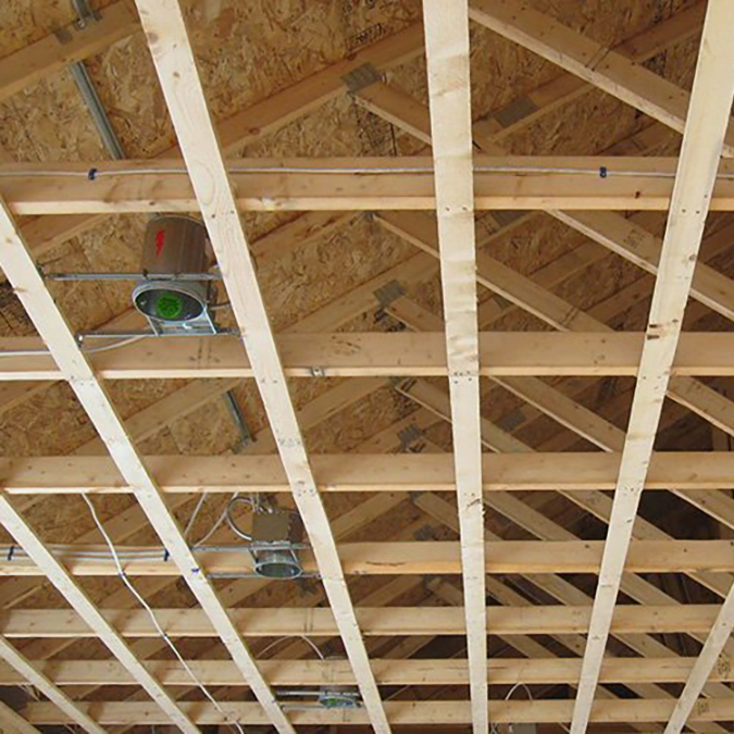 in the rafters